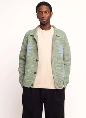 Olow - Kalama Strickjacke | Heather Grün