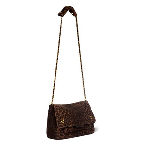Jérôme Dreyfuss - Lulu M Leoparden-Tasche | Braun