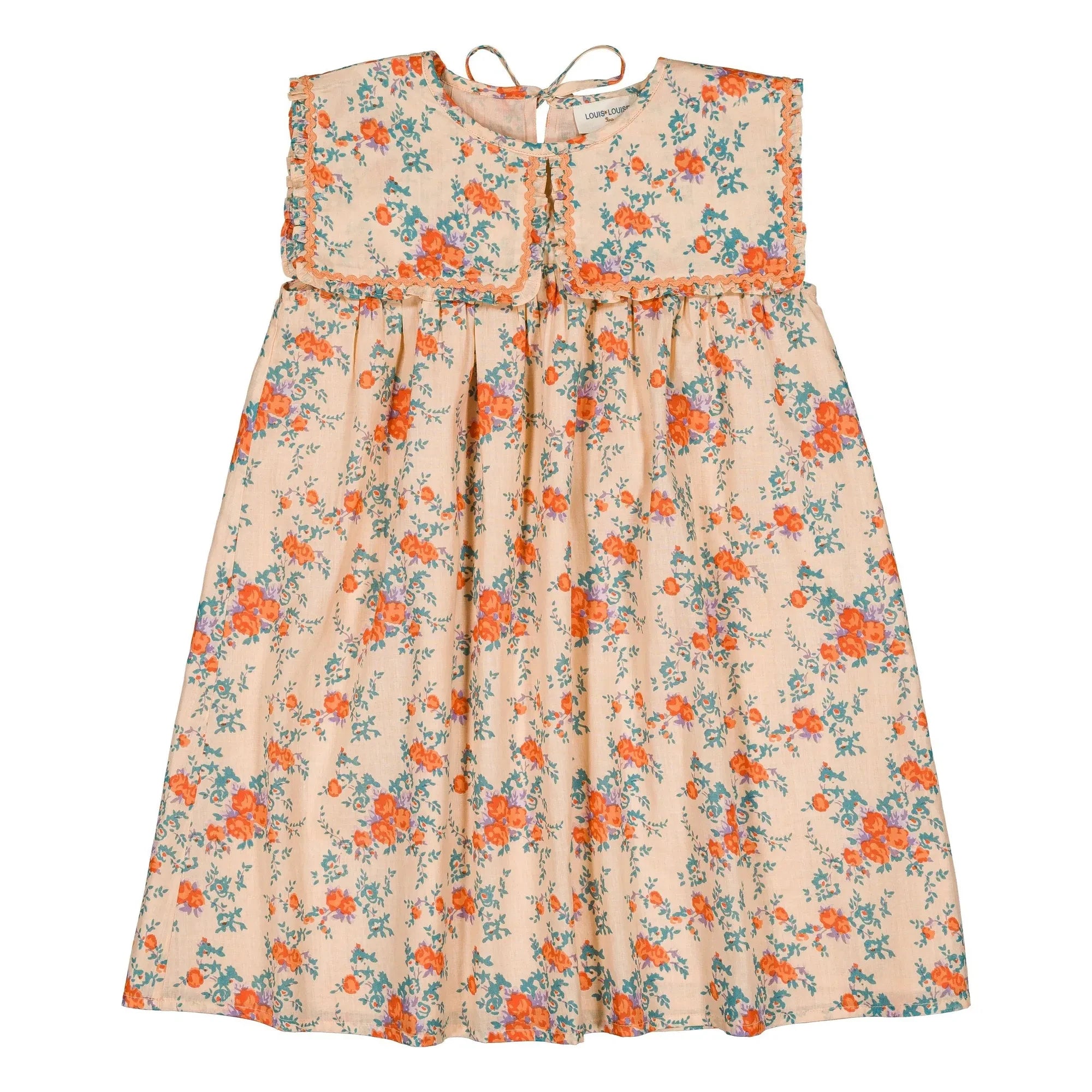 Louis Louise - Célestine Fleurie Kleid | Beige Rosa