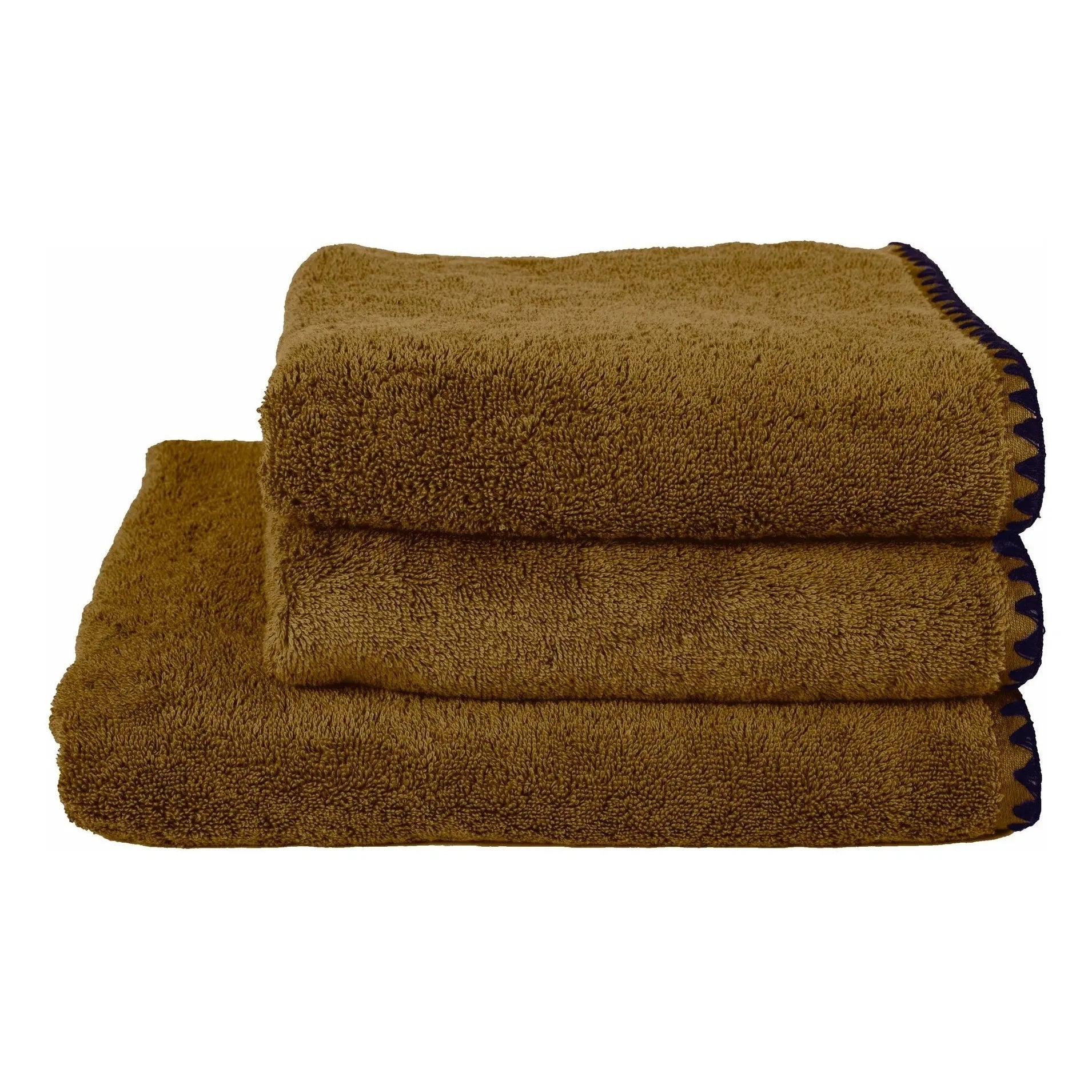 Haomy - Issey Baumwoll-Badetuch | Gold