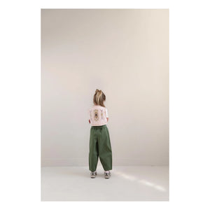 Jenest - Lily Bestickte ärmellose Strickjacke Bio-Baumwolle | Lychee Rosa