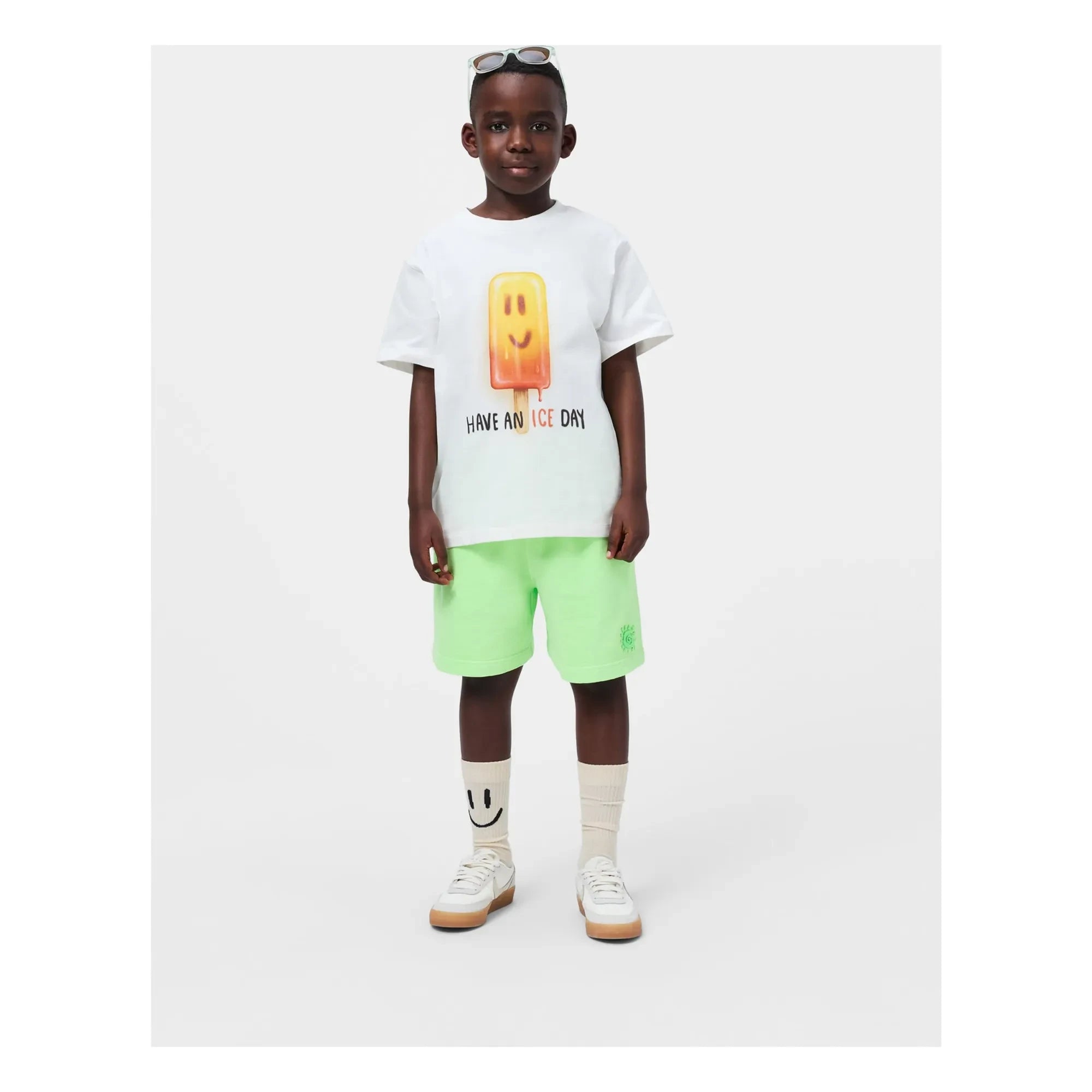 Molo - Riley T-Shirt Ice Bio-Baumwolle | Weiß