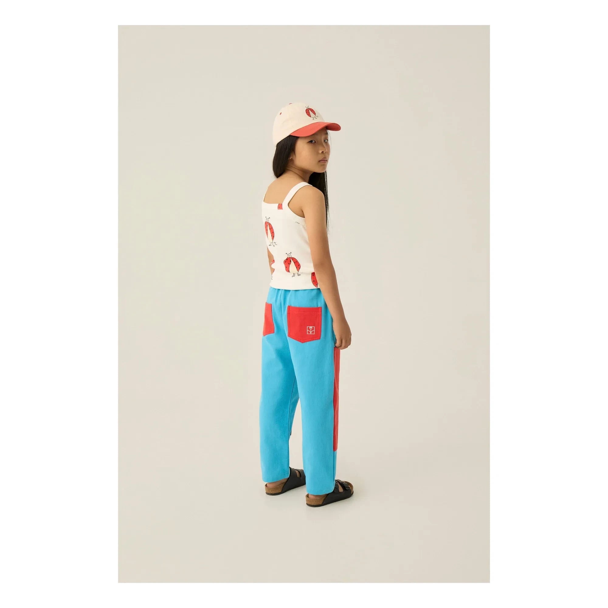 The Campamento - Marienkäfer geripptes Tanktop | Ecru