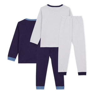 Petit Bateau - 2'li Rahat Pijama Seti | Mavi