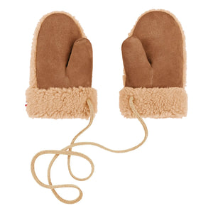 ILDA'S sheep - Teddy Merinowoll-Handschuhe - Kinderkollektion | Beige