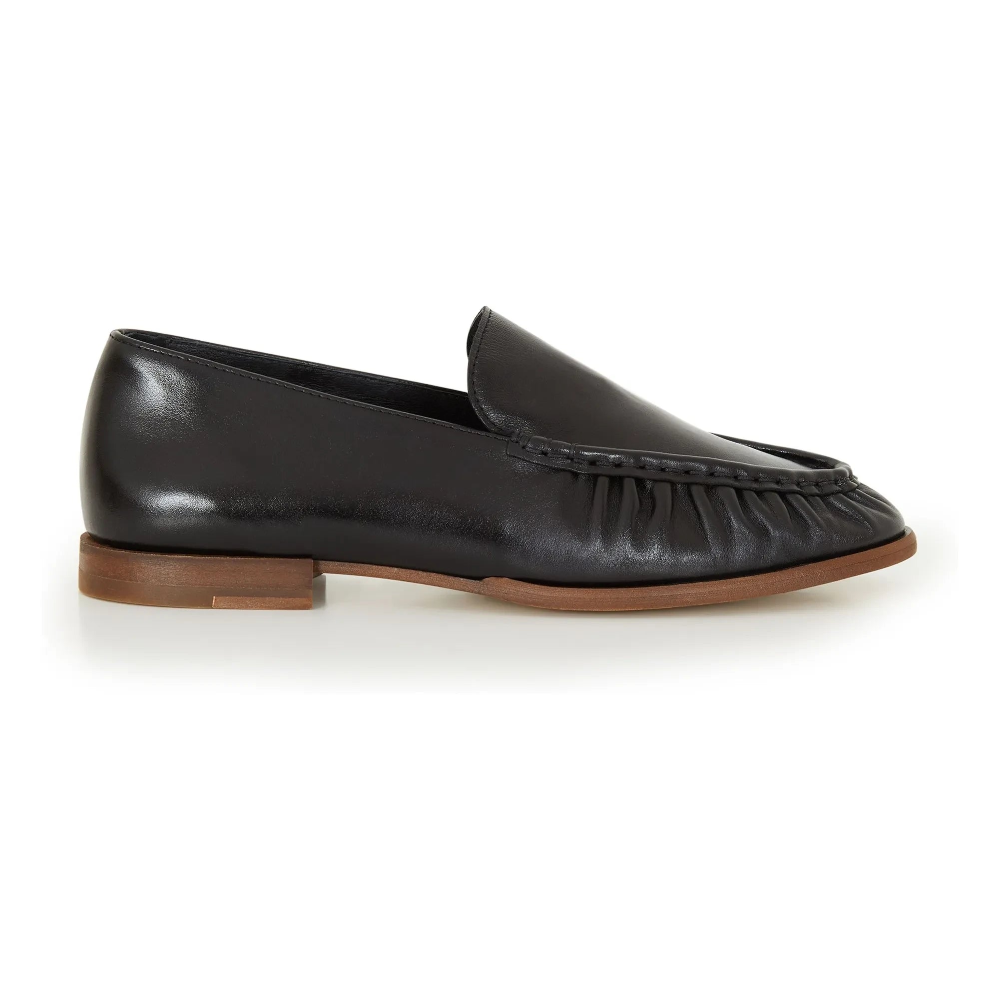 Sessùn - Ayano Leder-Loafer | Schwarz