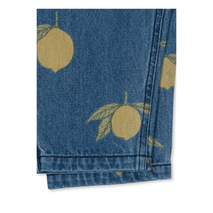 Konges Sløjd - Magot Bio-Baumwoll-Zitronenjeans | Blau