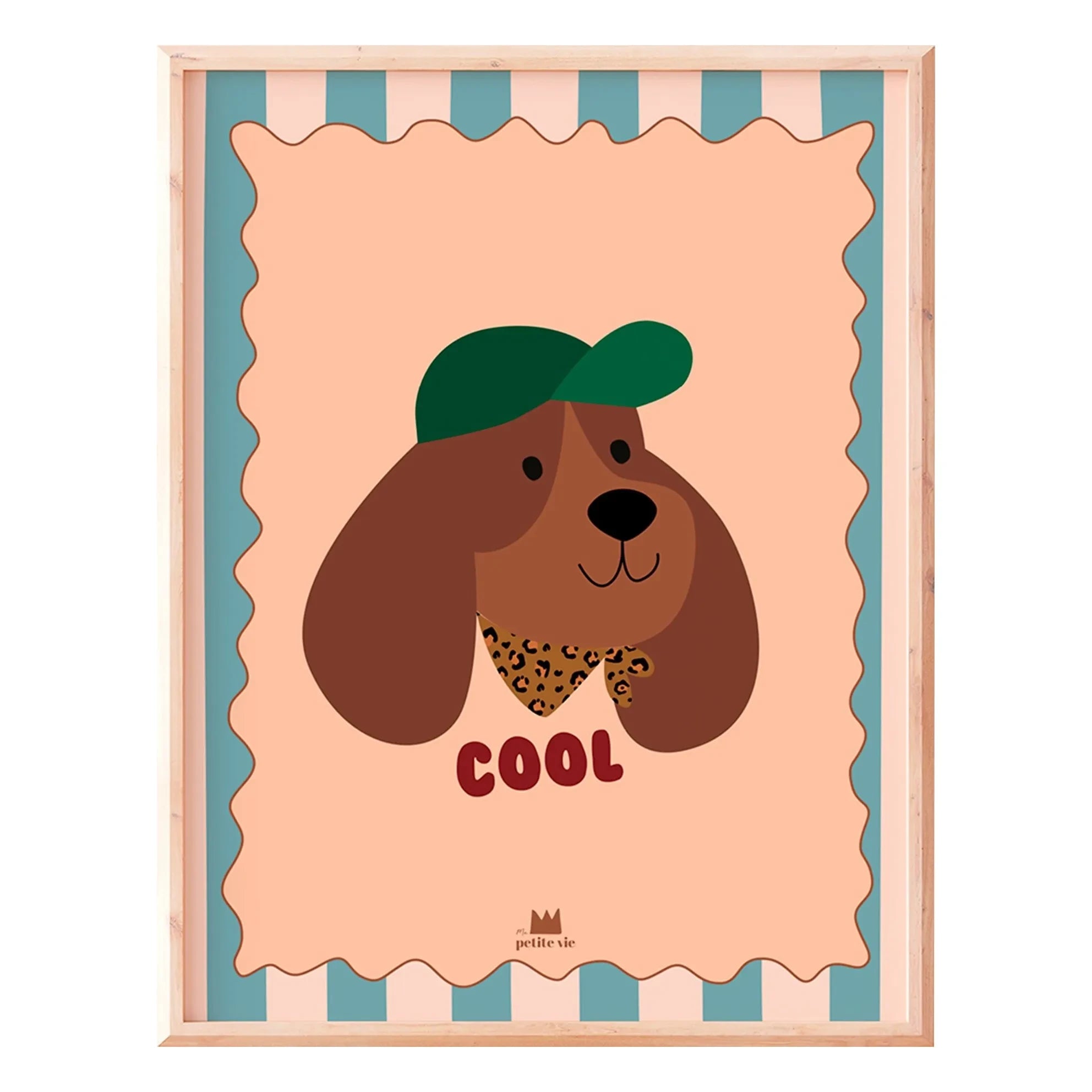 Ma petite vie - Cool Dog Poster