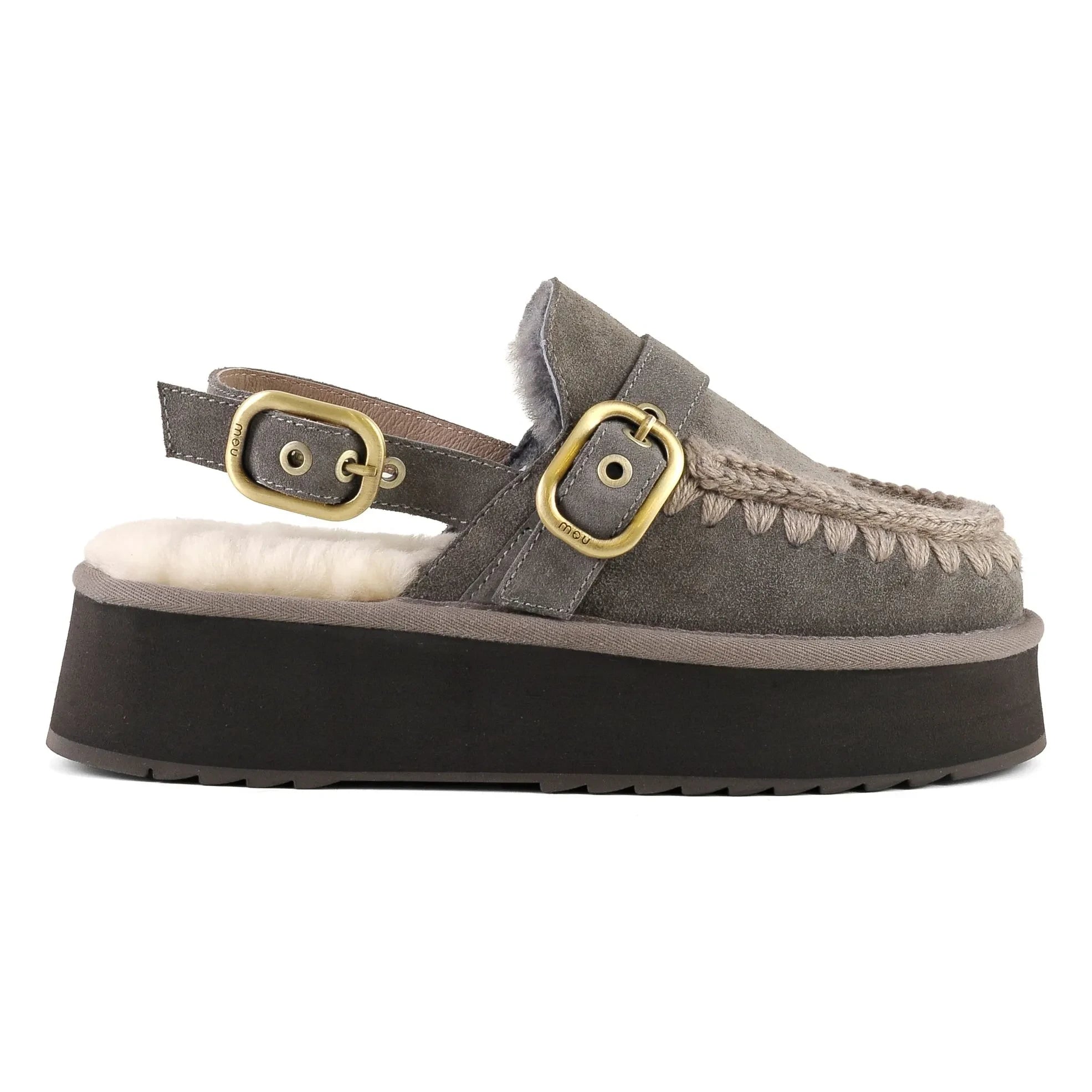 Mou – Schwedische Clogs | Grau
