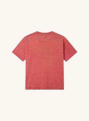 Finger in der Nase - King Good Luck Organische Baumwoll T-Shirt | Dunkelrot