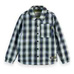 Scotch & Soda - Karierte Jacke | Blau