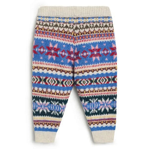 die neue Gesellschaft - Caia Jacquard Leggings, hergestellt aus recycelten Fasern | Blau