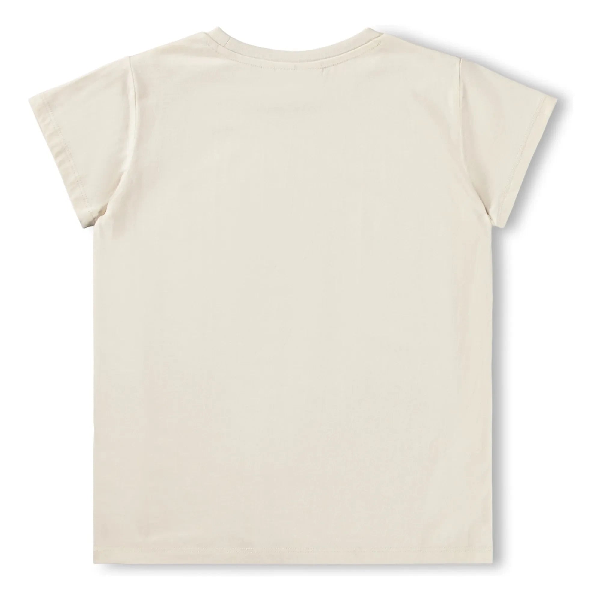 Molo – Ranva Herz-T-Shirt aus Bio-Baumwolle | Ecru