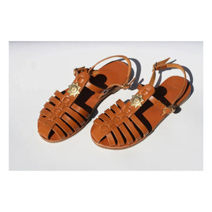 Mama Praïa - Fisherman Sun Sandalen | Camel