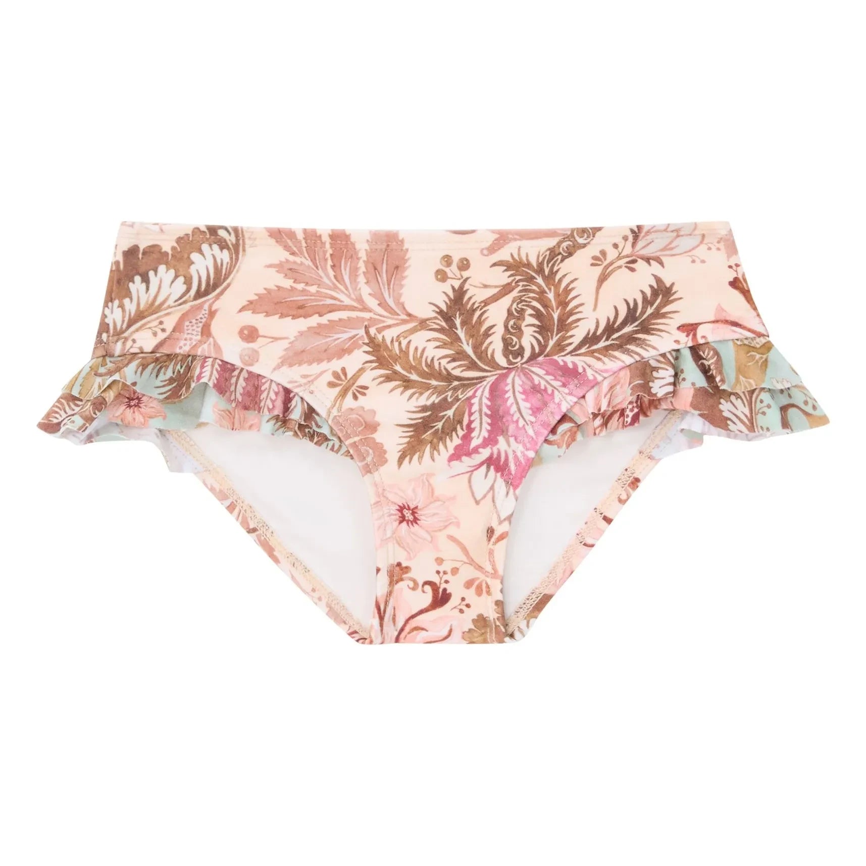 Zimmermann - Daylight Bikini Slip Fleurie | Hellrosa