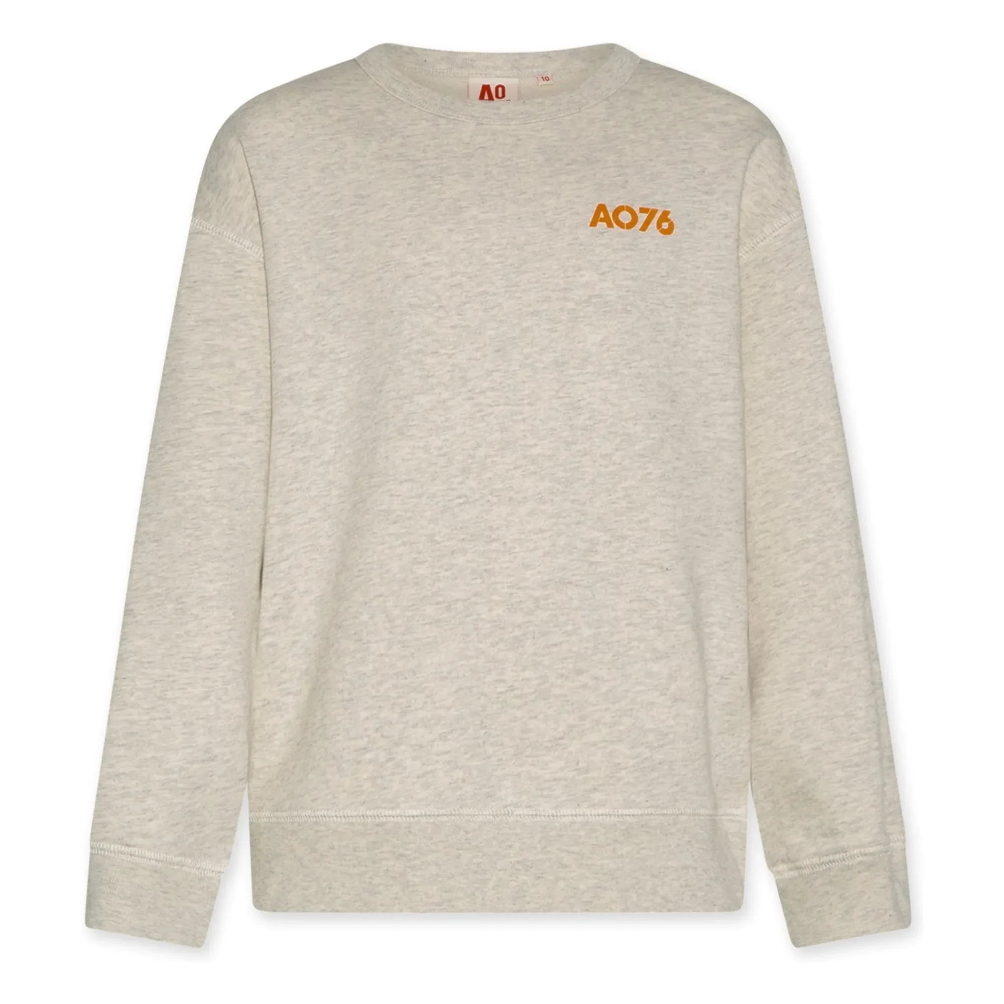AO76 - Oscar Happiness Sweatshirt aus recycelter Baumwolle | Oatmeal