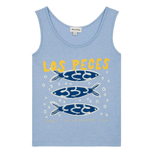 We Are Kids - Marcel Los Peces Tanktop Bio-Baumwolle | Hellblau