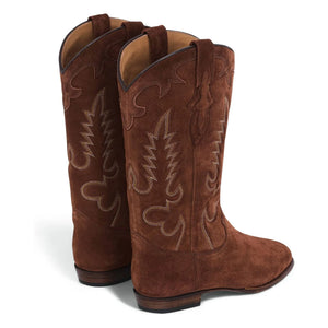 Shiloh Heritage - Nacht Wildlederstiefel | Terracotta