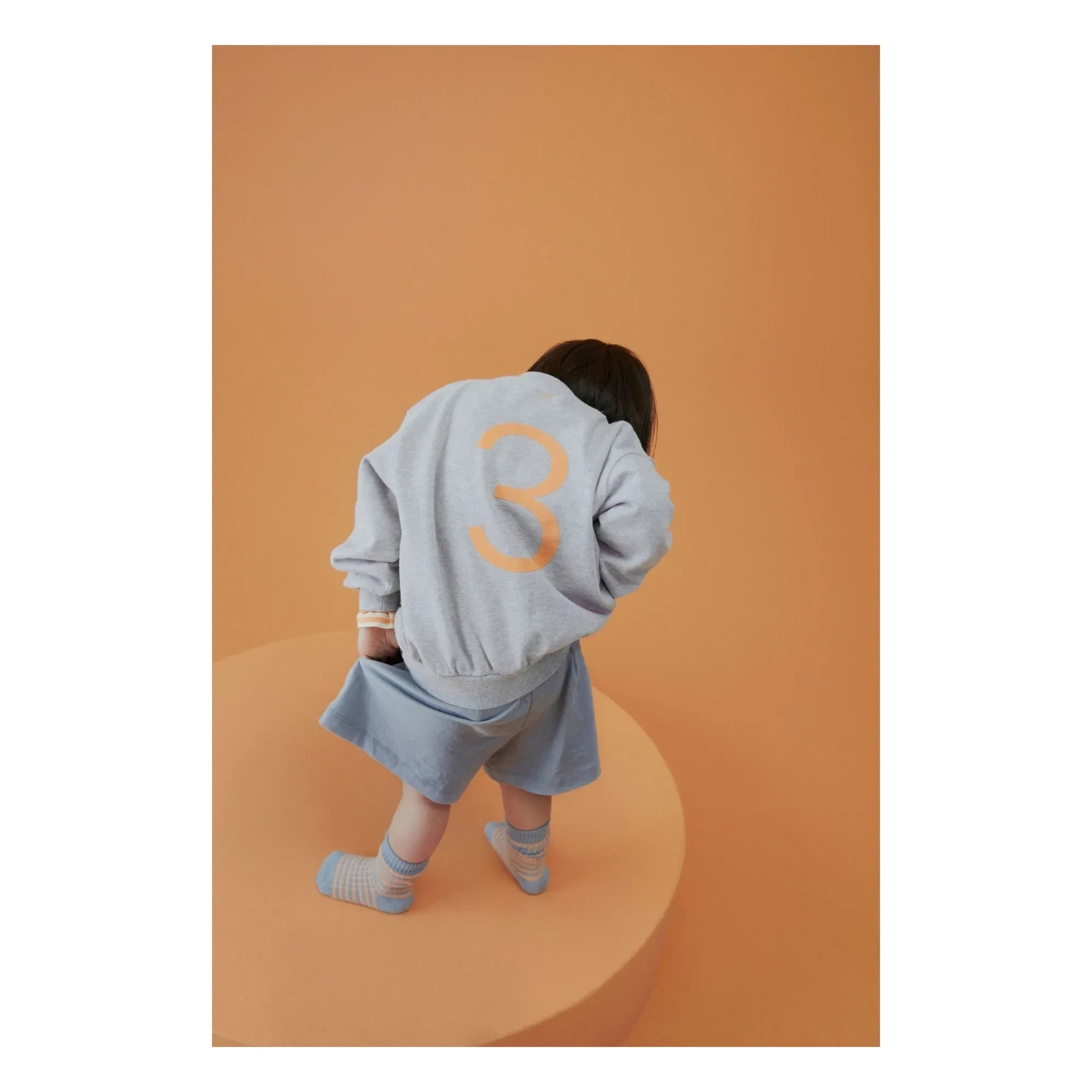 Gray Label - Birthday Sweat Bio-Baumwolle | Heather Grey