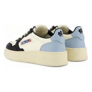 Autry - Medalist Low-Cut Zweifarbig Leder Kinder Sneaker | Blau