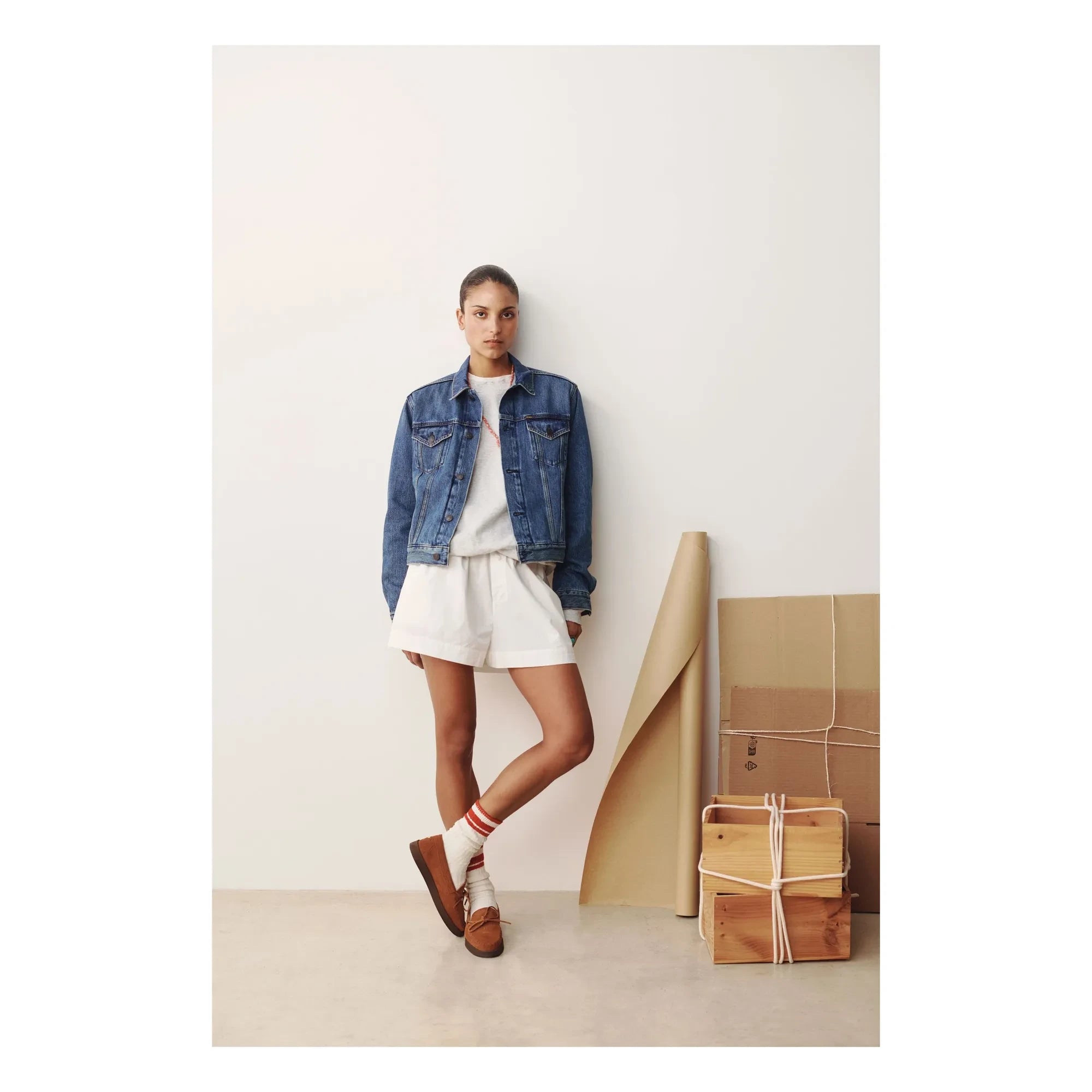 Socque Paris - Totem Wildleder-Loafer | Camel