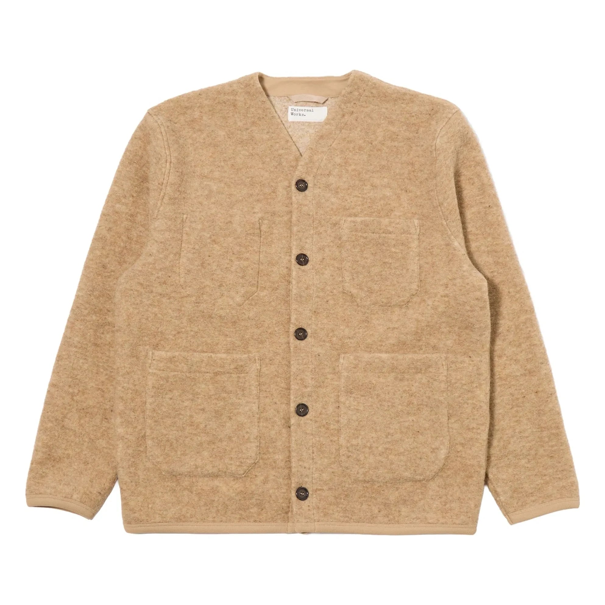 Universal Works - Strickjacke | Beige