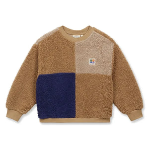 Arsène et Les Pipelettes - Gepatchte Sweatshirts | Camel