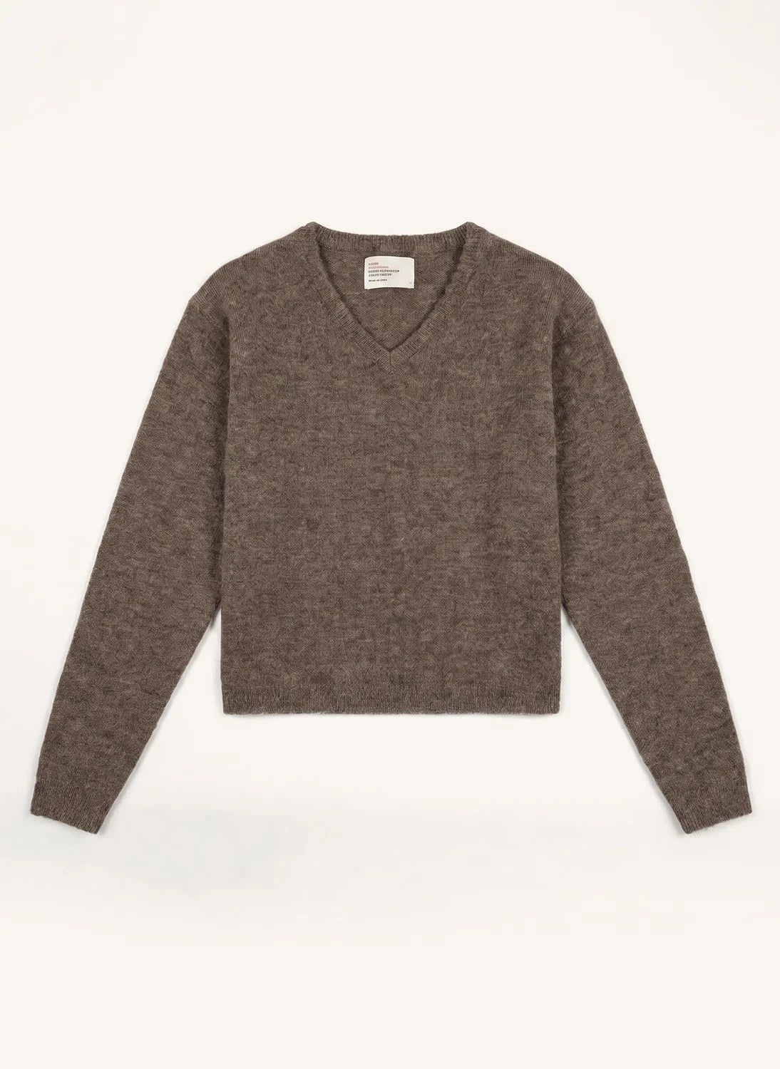 Leon & Harper - Mercy Alpaka Pullover | Braun