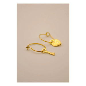 Adorabili - Versteckte Mini-Creolen | Gold