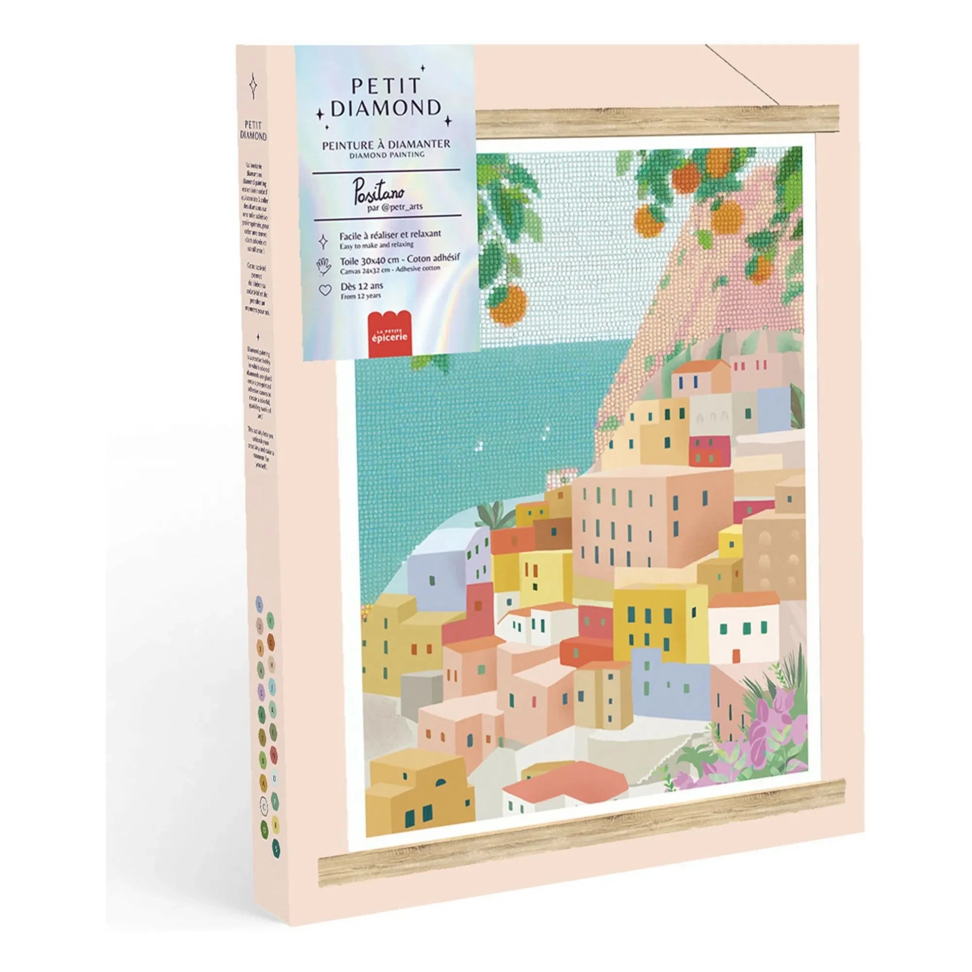 La Petite Épicerie - Diamond Painting Set - Positano von Petra Lidze
