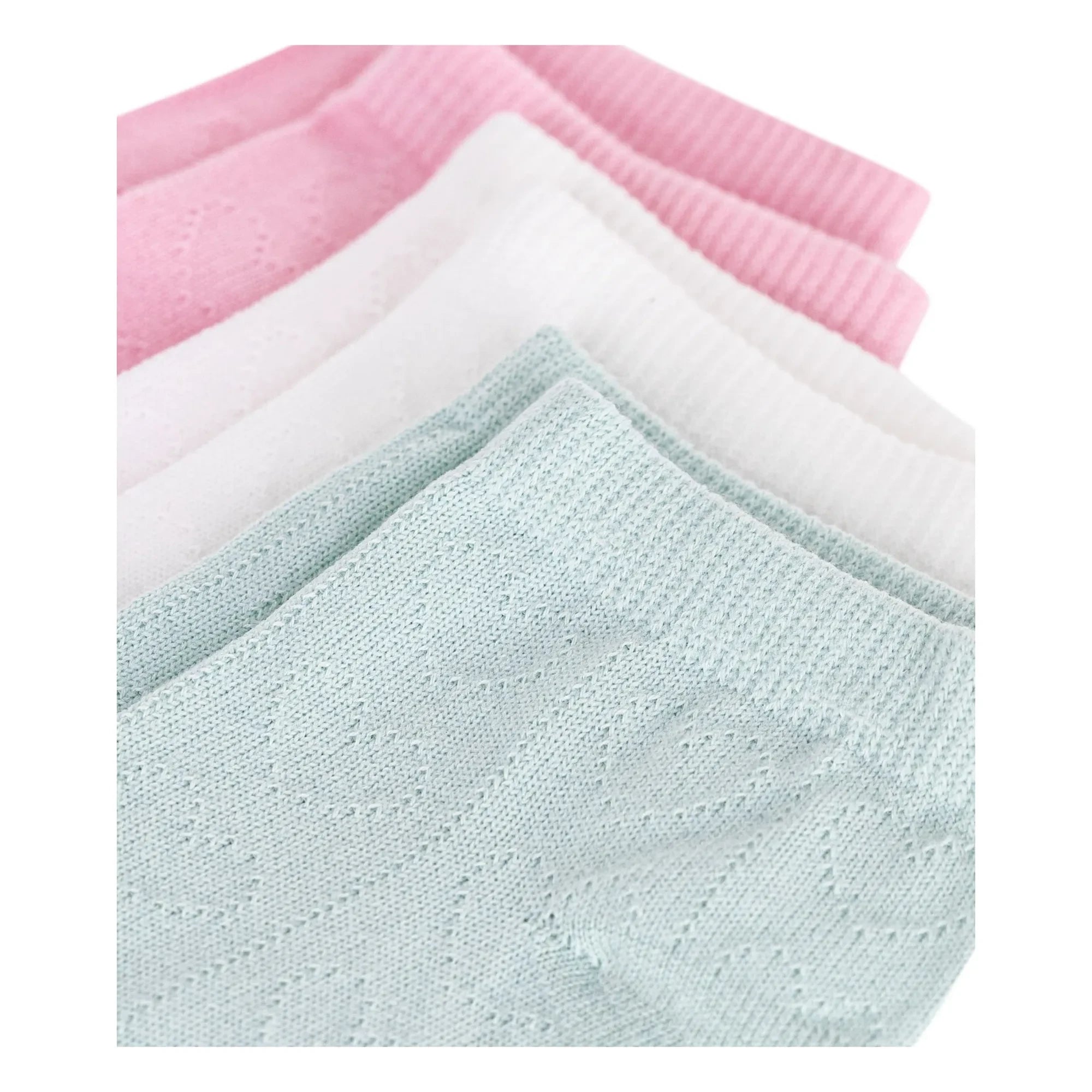 Petit Bateau - 3er Set Sneakersocken | Rosa