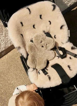 BINIBAMBA - Lammfell für Kinderwagen und Babytragen - Binibamba x Organic Zoo | Moon