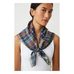 Moismont - Secret Scarf N°817 Baumwolle | Dunkelblau
