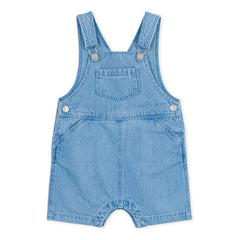 Petit Bateau - Hellblau | Denim Bio-Baumwoll Latzhose