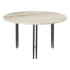 Gubi – Couchtisch IOI schwarzes Gestell D70 cm, GamFratesi | Schwarz