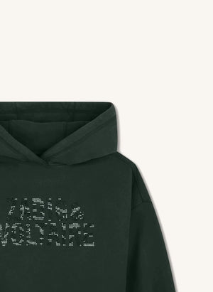 Zadig & Voltaire - Kapuzensweatshirt aus Bio-Baumwolle mit Glitzer | Schwarz
