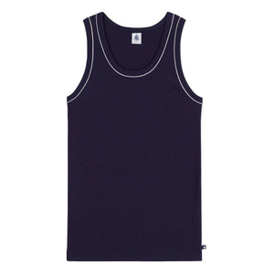 Petit Bateau - Geripptes Tanktop | Marine