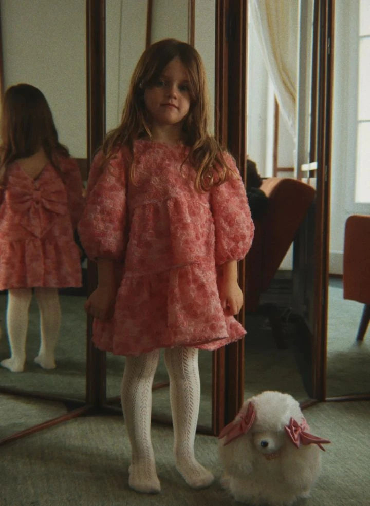 Konges Sløjd - Ally Kleid mit Blumenmuster | Rosa