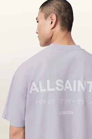 AllSaints Herren Baumwoll Oversize T-Shirt