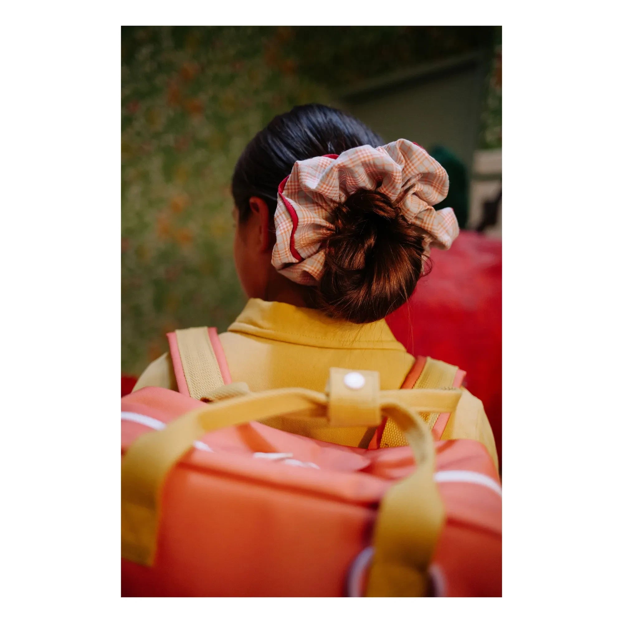 Sticky Lemon - Chouchou Kariert | Burgund