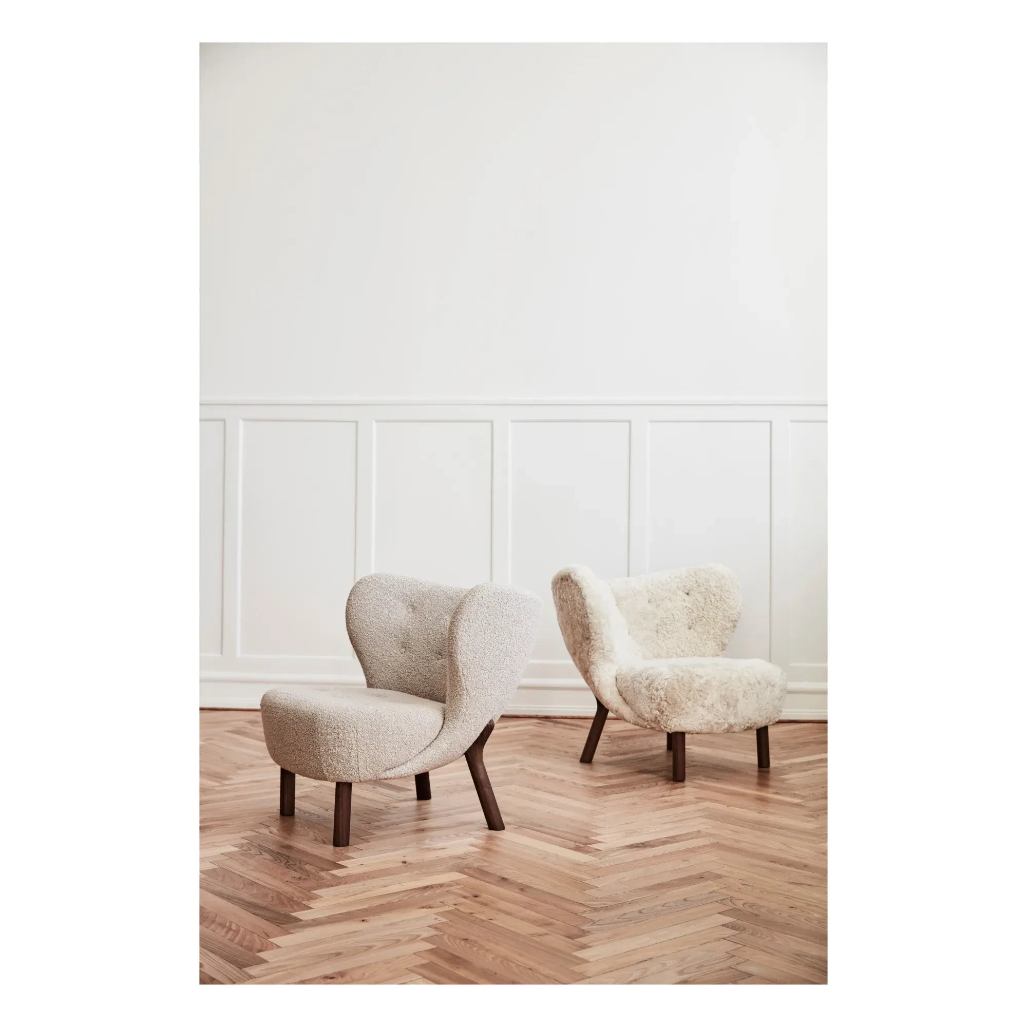 &Tradition - Little Petra VB1 Loungesessel | Ecru