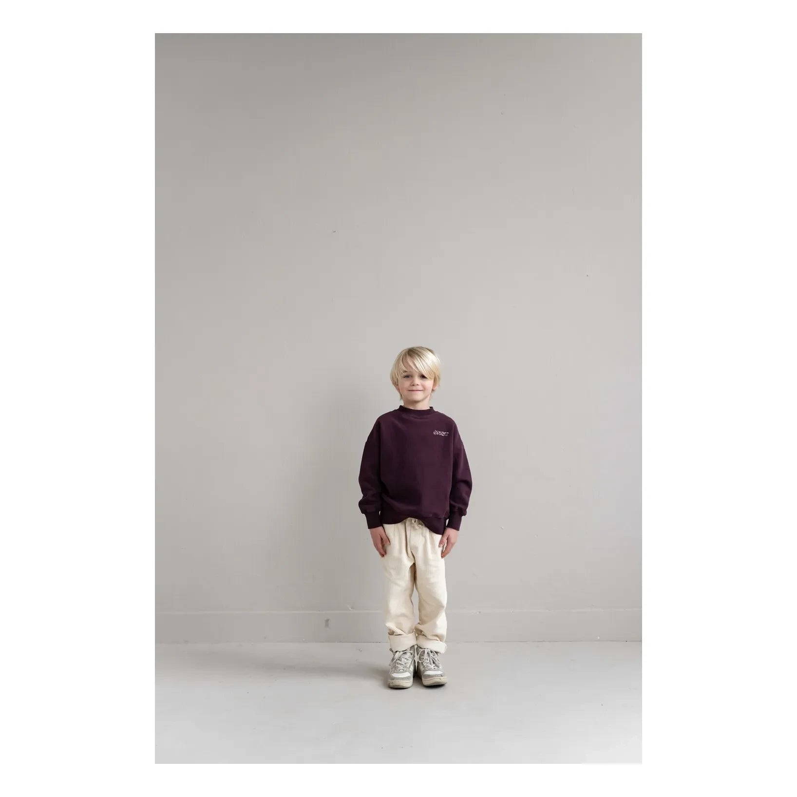 Jenest - JNST Bio-Baumwoll-Sweatshirt | Bordeaux