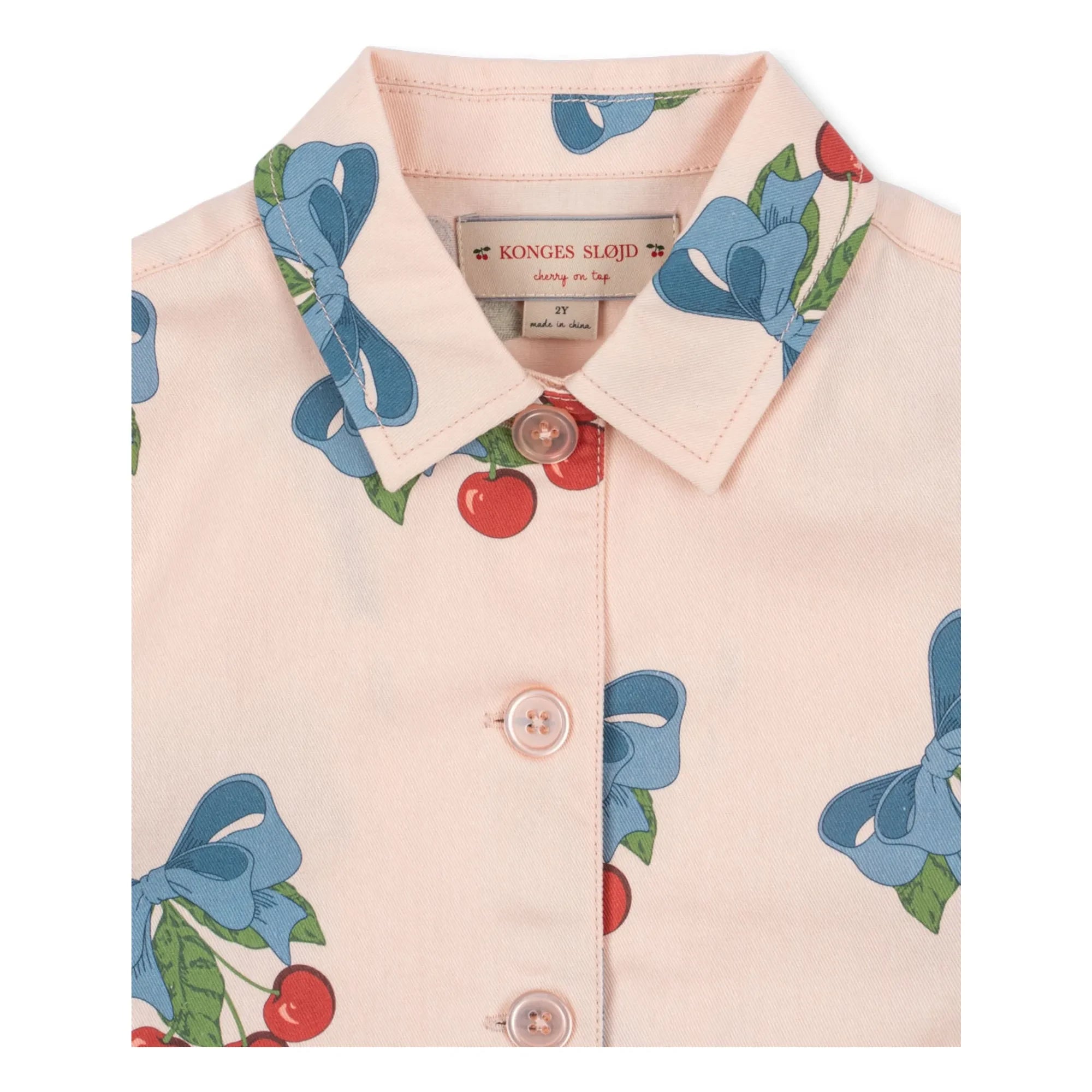 Konges Sløjd - Frankie Cerises Bio-Baumwolljacke | Rosa