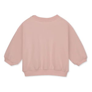 Gray Label – Sweatshirt aus Bio-Baumwolle für Babys | Rosa