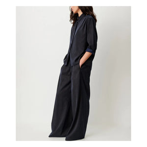 Sessùn - Braune Rim Baumwollhose
