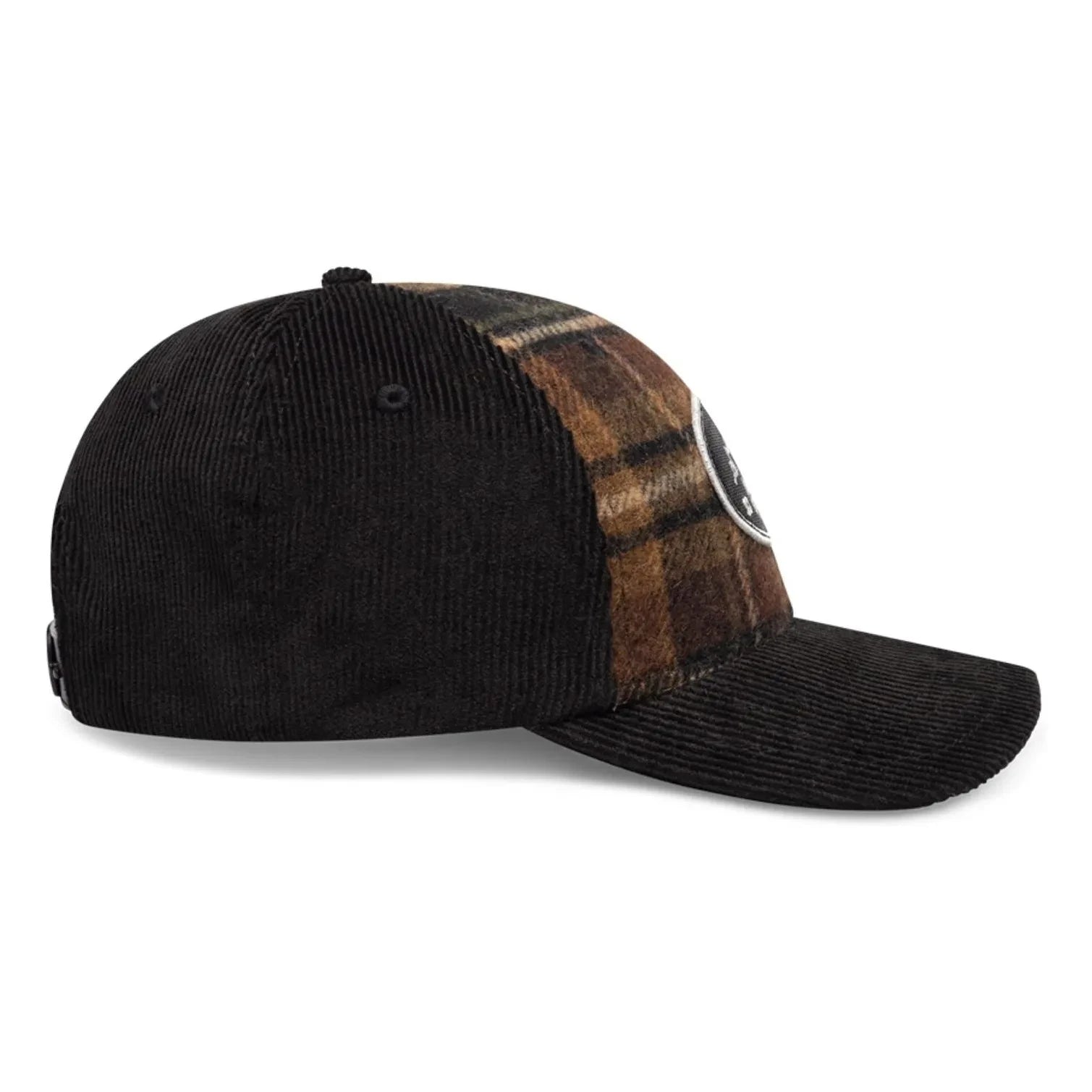 Les Deux - Skyline Patch Check Wollkari Kappe | Braun