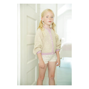 Soor Ploom - Lettie Fleurs Cardigan aus Bio-Baumwolle | Ecru