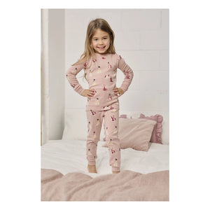 Petit Lem - Prinzessin Pyjama Bio-Baumwolle | Rosa