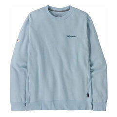 Patagonia - Fitz Roy Icon Uprisal Crew Sweatshirt Recycelte Fasern | Hellblau