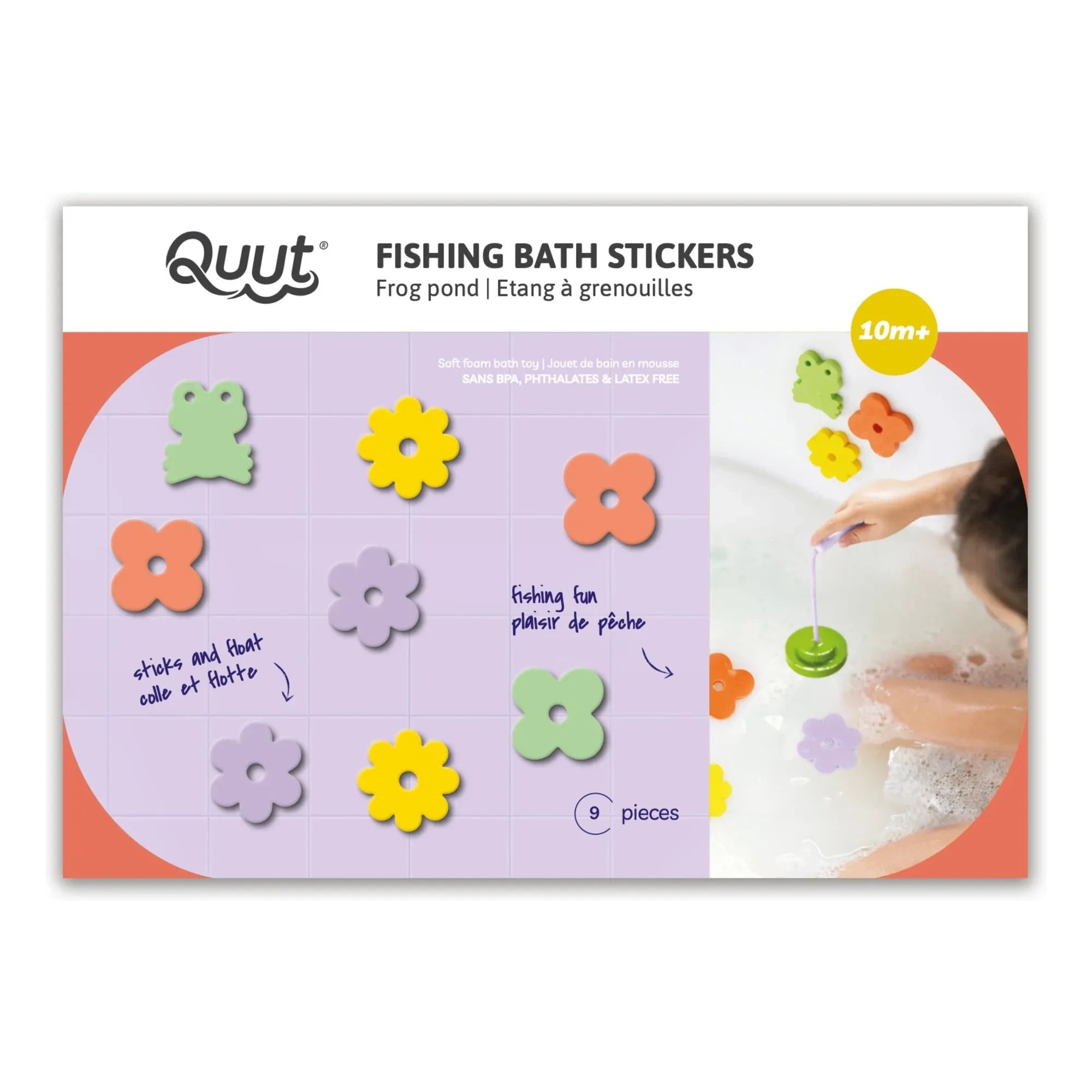 Quut - Froschteich Badeangelspiel | Grün